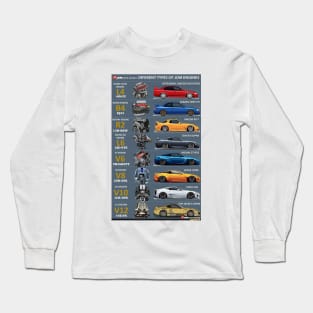 JDM engines Long Sleeve T-Shirt